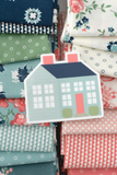 Rosemary Cottage Blooms Cream Rosemary 55312 37 by Camille Roskelley - Moda - 1/2 yard
