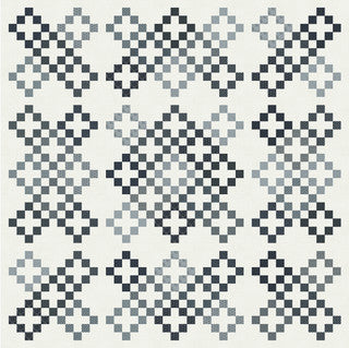 Snowfall Quilt Kit using Snowman Gatherings Collecton- 86 X 86