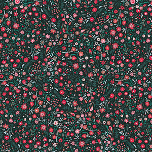 Wintertide Blooms Holly WNT12251 from Wintertale designed by Katarina Roccello for  Art Gallery Fabrics