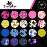 PREORDER Ink Shop Sugar Blue Ribbon RS2141 21 by Sarah Watts for Ruby Star Society-Moda- 1/2 Yard