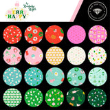 PREORDER Merry Happy Gummies Jade RS3104 14 by Kimberly Kight for Ruby Star Society- Moda- 1/2 Yard