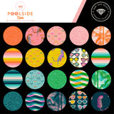 Poolside Too Architectural Blocks Peacock RS5201 16 by Ruby Star Society- Moda- 1/2 Yard