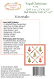 Regal Christmas Pattern G CSD 179 Chelsi Stratton  by Chelsi Stratton-Moda-71.5 x 83.5