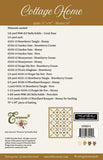 Cottage Home Pattern by Sweetfire Road - 71" X 91"