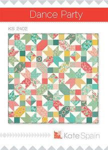 Dance Party Quilt Kit by  Kate Spain - 64" X 64"