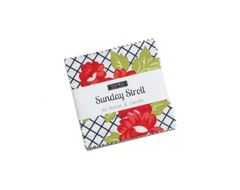 Sunday Stroll Mini Charm Pack from Bonnie and Camille- Moda-