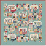 PRE-ORDER Family Reunion Quilt Seeds Kit by Lori Holt Camper Quilt- BY Lori Holt- 84 1/2" X 84 1/2"