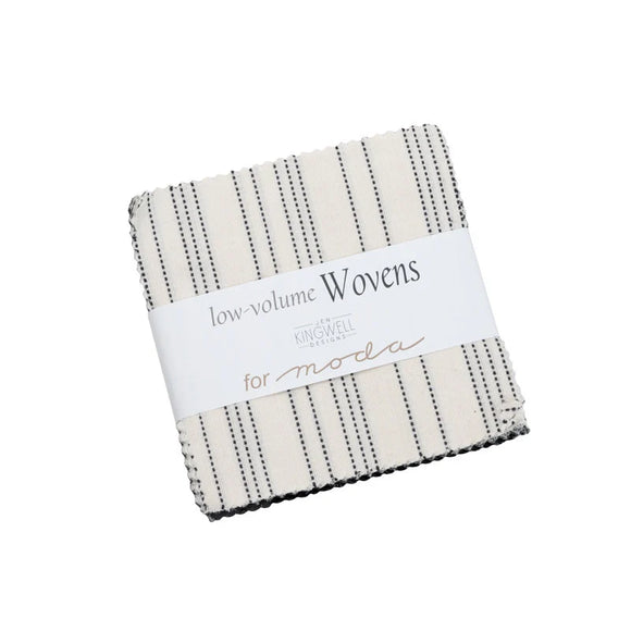 Low Volume Wovens Charm Pack by Jen Kingwell for Moda-