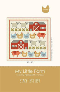 My Little Farm- Quilt Kit by Stacy Iest-Hsu- 62" X 62"