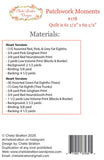 Patchwork Moments Pattern G CSD 178 Chelsi Stratton  by Chelsi Stratton-Moda-61 1/2" x 69 1/2"