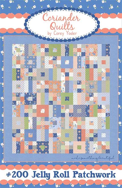 Jelly Roll Patchwork Quilt Kit  by Corey Yoder- Moda- 56