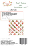 Candy Stripes Pattern G CSD 175 Chelsi Stratton  by Chelsi Stratton-Moda-69 1/2" x 69 1/2"