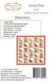 Sunny Days Pattern G CSD 177 Chelsi Stratton  by Chelsi Stratton-Moda-75 1/2" 75 1/2"