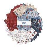 Red, White and True  10" Stacker by Dani Mogstad for Riley Blake Fabric-