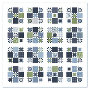 PREORDER Hideaway Quilt Kit using NANTUCKET SUMMER by Camille Roskelley of Thimble Blossoms