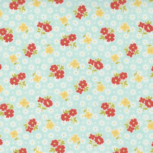 Stitched Bloomers Sky 20432 15 by Fig Tree- 1 Yard