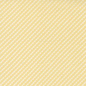 Stitched Pinked Stripe Buttercup 20436 12 by Fig Tree- 1 Yard