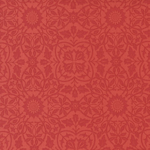 Christmas Stitched Tapestry Damask Pomegranite 20446 15 Fig Tree- Moda- 1 yard