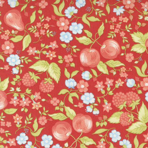 Fruit Cocktail Fruit Picnic Cherry 20461 15 by  Fig Tree- Moda- 1 Yard