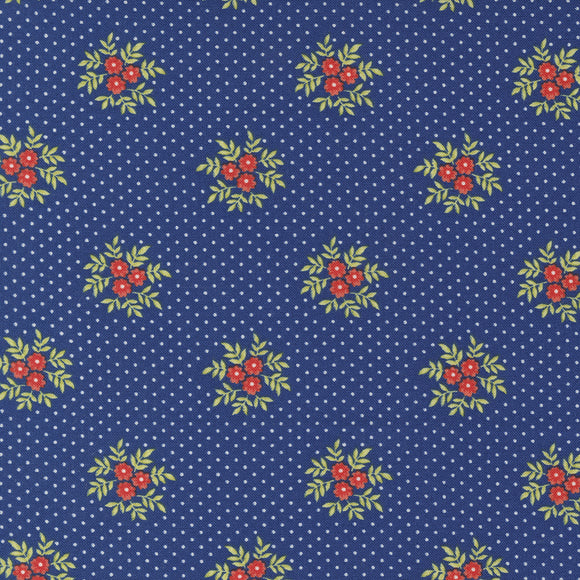 Fruit Cocktail Posey Blossoms Boysenberry 20464 12 by  Fig Tree- Moda- 1 Yard