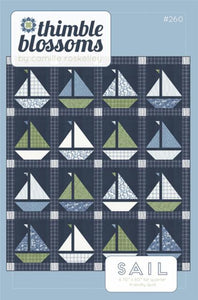 PREORDER Sail Quilt Kit using NANTUCKET SUMMER by by Camille Roskelley of Thimble Blossoms