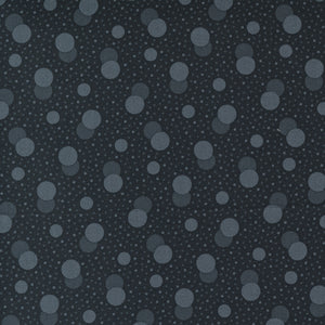 Too Cute To Spook Double Trouble Dot Black Cat Tonal 22424 21 -Me and My Sister -  Moda- 1 Yard