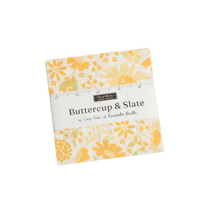 Buttercup & Slate Charm Pack 29150PP  by Corey Yoder- Moda-