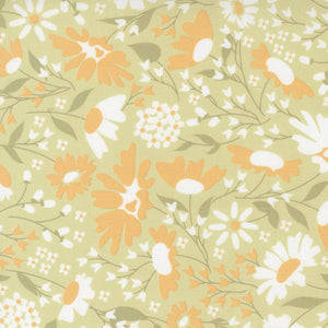 Buttercup & Slate Blooms Sprig 29151 15  by Corey Yoder- Moda- 1 Yard