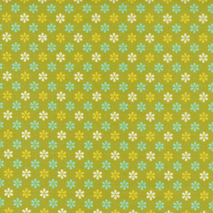 Flower Power Funky Chartreuse 33715 16 by Maureen McCormick- Moda- 1 Yard