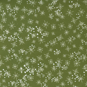Cheer Merriment Snowfall Sage 45535 16 by Fancy That Design House- Moda- 1 Yard