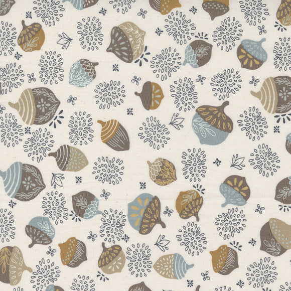 Slow Stroll Acorn Toss Natural 45542 11 by Fancy That Design House- Moda- 1 Yard