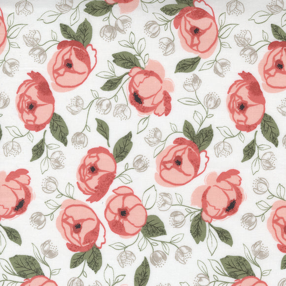 Country Rose Bouquet Cloud 5170 11  by Lella Boutique- Moda-1 Yard