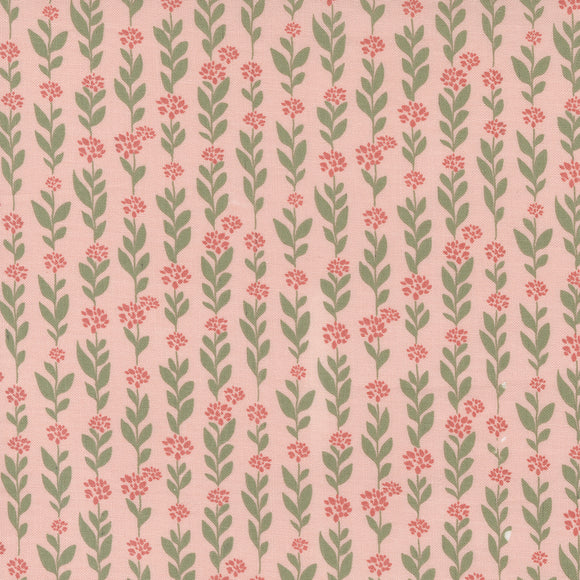Country Rose Climbing Vine  Pale Pink 5171 12 by Lella Boutique- Moda-1 Yard