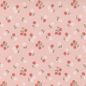 Country Rose Dainty Floral Pale Pink 5173 12 by Lella Boutique- Moda-1 Yard