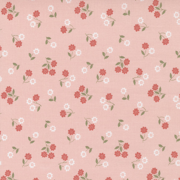 Country Rose Dainty Floral Pale Pink 5173 12 by Lella Boutique- Moda-1 Yard