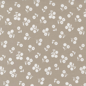 Country Rose Dainty Floral Taupe  5173 16 by Lella Boutique- Moda-1 Yard