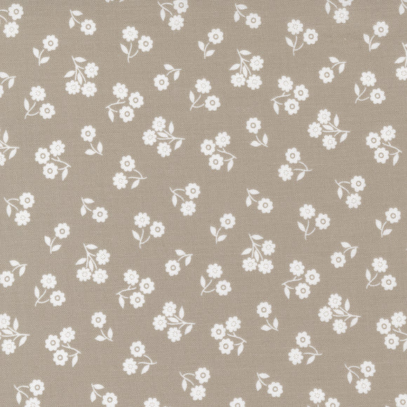 Country Rose Dainty Floral Taupe  5173 16 by Lella Boutique- Moda-1 Yard
