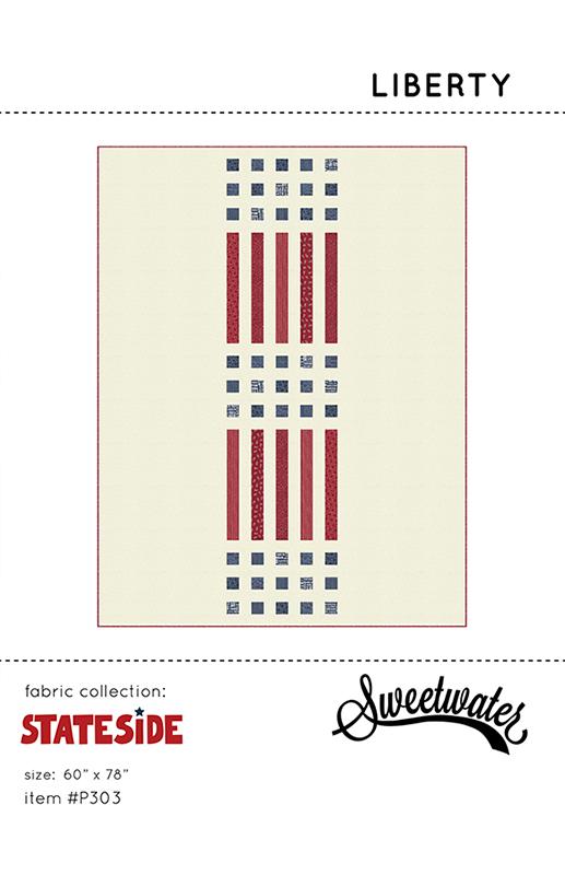 Liberty Quilt Kit by Sweetwater - Moda- 60