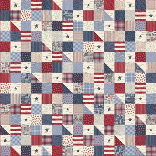 Stateside Stars And Stripes Kit by Sweetwater - Moda- 60