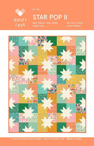 Star Pop II Quilt Kit Using Curio Collection by  Ruby Star Society- Pattern by Emily Dennis- 60" X 75"