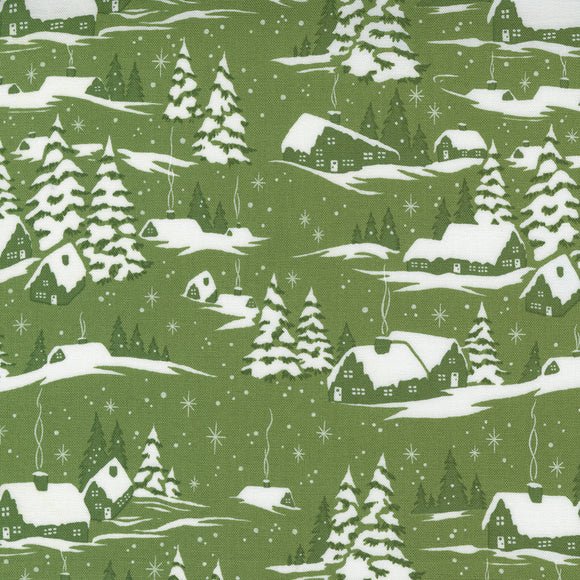 Merry Little Christmas Scenic Winter Spruce 55240 13 by Bonnie and Camille- Moda- 1 yard