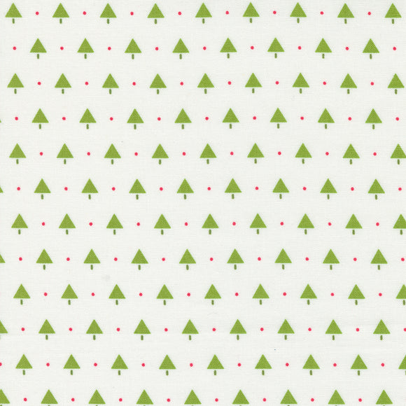 Merry Little Christmas Little Trees Cream Multi 55246 19 by Bonnie and Camille- Moda- 1 yard