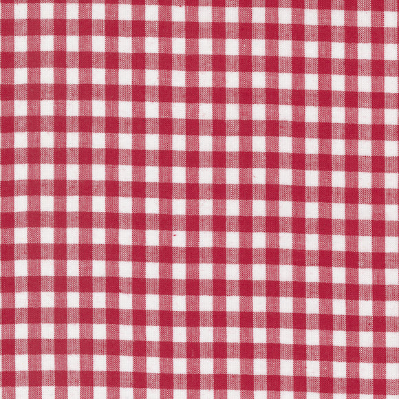 Merry Little Christmas Red Gingham Woven 55249 13 by Bonnie and Camille- Moda- 1 yard