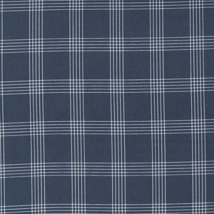 PREORDER Nantucket Summer Plaid Checks Navy 55262 13 by Camille Roskelley of Thimble Blossoms- 1/2 Yard