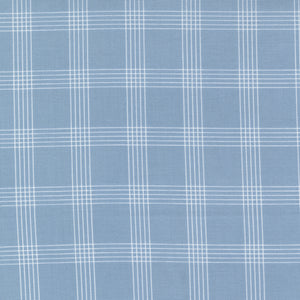 PREORDER Nantucket Summer Plaid Checks Light Blue 55262 14 by Camille Roskelley of Thimble Blossoms- 1/2 Yard