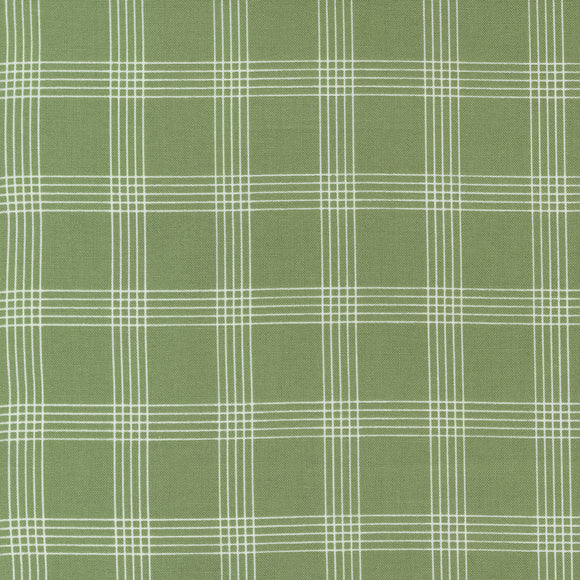 PREORDER Nantucket Summer Plaid Checks Grass 55262 16 by Camille Roskelley of Thimble Blossoms- 1/2 Yard