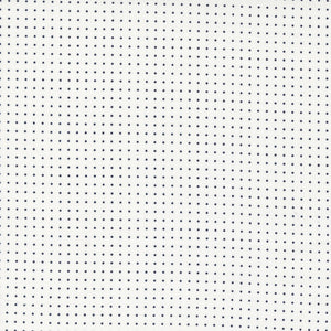 Dwell Pin Dot Cream Navy 55276 31  by Camille Roskelley- Moda- 1 Yard