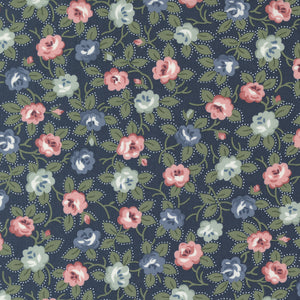 Sunnyside Blooming Navy 55281 12 by Thimble Blossoms for Moda- 1 yard