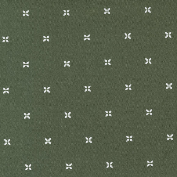 Sunnyside Nesting Olive 55282 17  by Thimble Blossoms for Moda- 1 yard