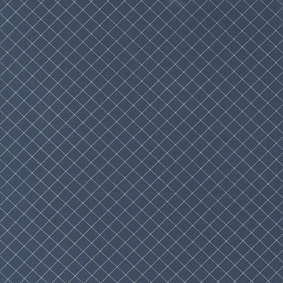Sunnyside Graph Navy 55283 13 by Thimble Blossoms for Moda- 1 yard